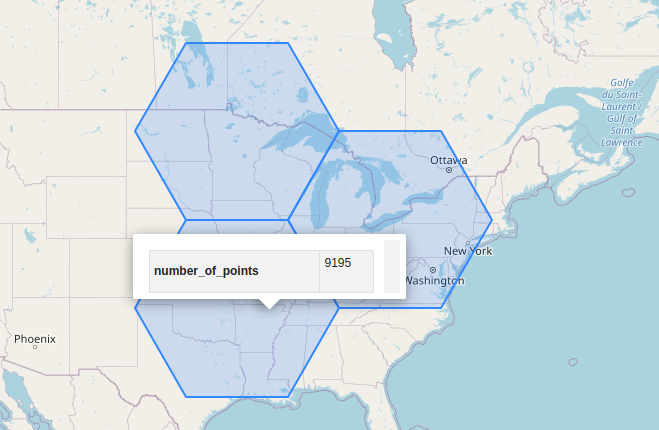 Aggregate Points By Grid Image